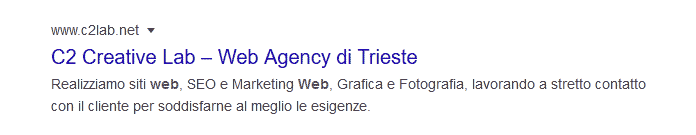 meta descrizioni